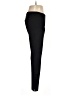 Ecru Solid Black Dress Pants Size 6 - photo 4