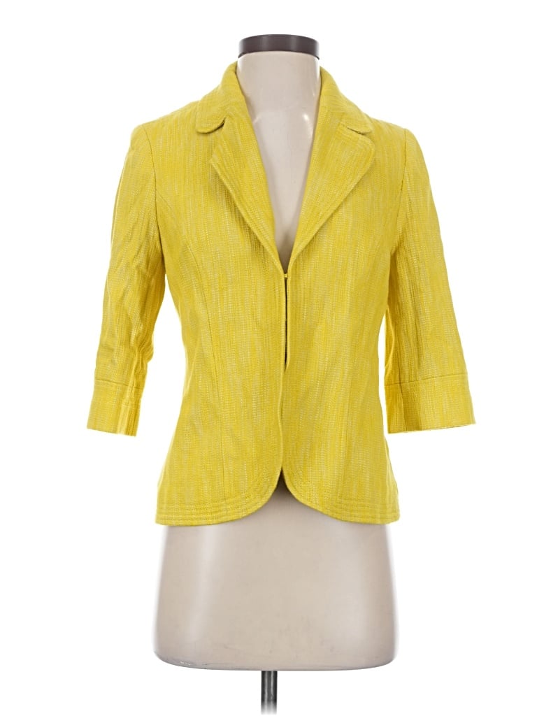 Pre-owned Boden Blazer Jacket In Yellow