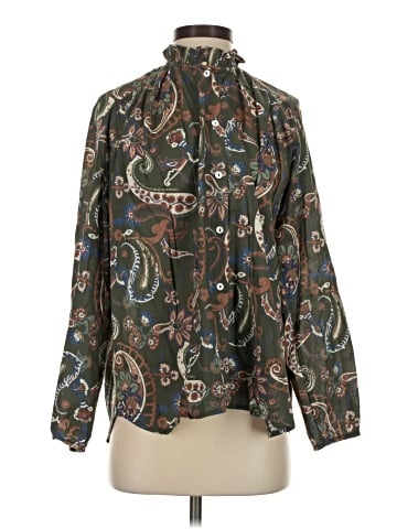 mille Resort & Travel Long Sleeve Blouse (view 1)