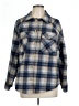 Altar'd State Plaid Blue Long Sleeve Button-Down Shirt Size M - photo 1