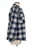 Altar'd State Plaid Blue Long Sleeve Button-Down Shirt Size M - photo 4