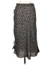 THML 100% Polyester Polka Dots Black Casual Skirt Size M - photo 2