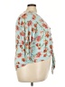 Green Envelope Teal 3/4 Sleeve Blouse Size 3X - photo 4