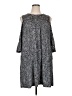 Robert Louis Paisley Gray Casual Dress Size XL - photo 1
