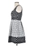 Ivy & Blu 100% Polyester Polka Dots Black Casual Dress Size 6 - photo 5
