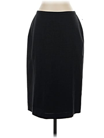 Linda Allard Ellen Tracy Wool Skirt (view 1)