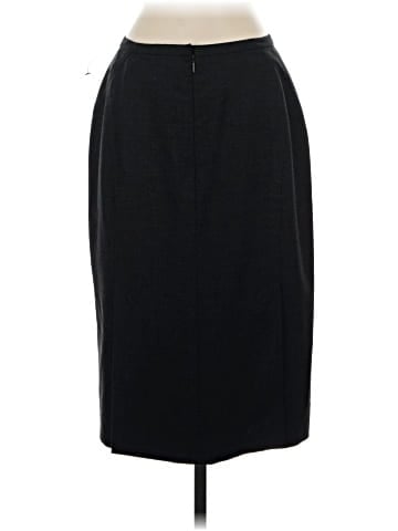 Linda Allard Ellen Tracy Wool Skirt (view 2)
