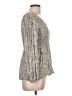 Heyson 100% Rayon Gray Long Sleeve Blouse Size L - photo 4