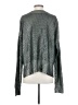 Beach Riot 100% Polyester Metallic Silver Pullover Sweater Size S - photo 2