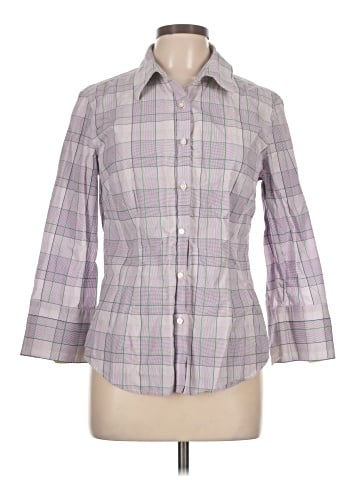 J. McLaughlin 3/4 Sleeve Button-Down Shirt (view 1)