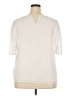 Calvin Klein Ivory Short Sleeve Top Size 2X - photo 2