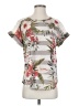 C established 1946 100% Polyester Tropical Gray Short Sleeve T-Shirt Size S - photo 1