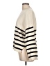 Abercrombie & Fitch Stripes Ivory Pullover Sweater Size L - photo 5