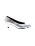 Naturalizer Metallic Silver Heels Size 6 1/2 - photo 1