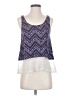 Freebird 100% Rayon Blue Tank Top Size S - photo 1