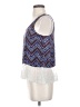 Freebird 100% Rayon Blue Tank Top Size S - photo 5