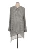 Chico's 100% Polyester Gray Long Sleeve Blouse Size Lg (2) - photo 1