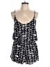 Dolce Vita 100% Viscose Rayon Chevron-herringbone Black Romper Size L - photo 1