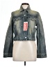 Kenzo 100% Cotton Green Blue Denim Jacket Size M - photo 1