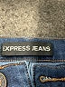 Express Jeans Solid Blue Jeans Size 0 - photo 7