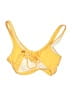 Unbranded Yellow Swimsuit Top Size M - photo 2