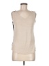 Assorted Brands Ivory Sleeveless T-Shirt Size M (estimated) - photo 1