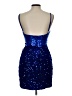 Unbranded 100% Polyester Blue Cocktail Dress Size 11 - photo 2