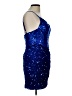 Unbranded 100% Polyester Blue Cocktail Dress Size 11 - photo 4