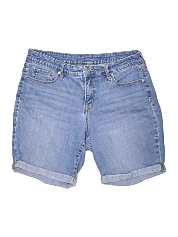 New Directions Denim Shorts (view 1)