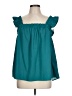Lularoe Teal Sleeveless Blouse Size L - photo 1