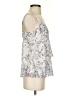 CAbi 100% Polyester Silver Sleeveless Blouse Size S - photo 4