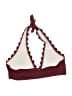 Unbranded Hearts Burgundy Swimsuit Top Size L - photo 2