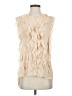 BCBGMAXAZRIA 100% Polyester Ivory Sleeveless Blouse Size S - photo 1