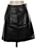 Theory Black Faux Leather Skirt Size 2 - photo 1