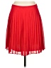 Ann Taylor LOFT 100% Polyester Solid Red Formal Skirt Size 2 - photo 2