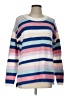 Gap Stripes Pink Pullover Sweater Size L - photo 1