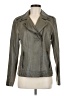 Sebby Collection 100% Polyurethane Gray Green Jacket Size M - photo 1