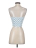 PacSun 100% Rayon Blue Sleeveless Blouse Size XS - photo 2