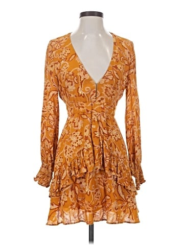 Olivaceous Casual Dress (view 1)