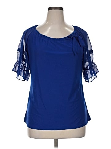Liz McCoy Short Sleeve Blouse (view 1)