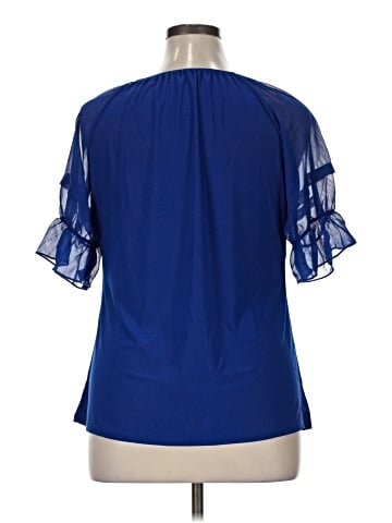 Liz McCoy Short Sleeve Blouse (view 2)