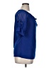 Liz McCoy Blue Short Sleeve Blouse Size XL - photo 4