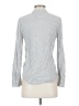 Ann Taylor 100% Viscose Gray Long Sleeve Blouse Size S - photo 2