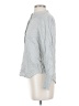 Ann Taylor 100% Viscose Gray Long Sleeve Blouse Size S - photo 5