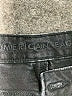 American Eagle Outfitters Paisley Black Denim Shorts Size 0 - photo 3