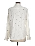 Rails 100% Rayon Hearts Ivory Long Sleeve Blouse Size M - photo 2