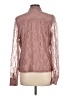 Haver + Blair 100% Polyester Pink Long Sleeve Blouse Size L - photo 2