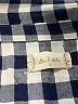 Altar'd State Checkered-gingham Blue Short Sleeve Button-Down Shirt Size S - photo 7