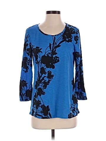 Zenergy by Chico's 3/4 Sleeve T-Shirt (view 1)