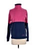 Gap Color Block Pink Turtleneck Sweater Size S (petite) - photo 1